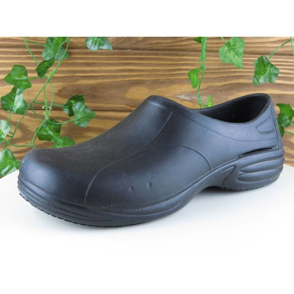 TredSafe Sz 9 Slip-On Black Synthetic Men‎ Slip On Medium (D, M) - Picture 1 of 11